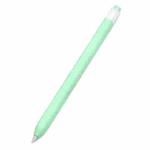 10 PCS / Set Stylus Jelly Silicone Protective Cover Short Set For Apple Pencil 1(Cyan)