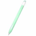 10 PCS / Set Stylus Jelly Silicone Protective Cover Short Set For Apple Pencil 2(Cyan)