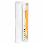Pencil Universal Silicone Stylus Protection Storage Box(White)