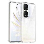 For Honor 70 Pro 5G Colorful Series Acrylic + TPU Phone Case(Transparent)