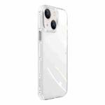 For iPhone 14 Crystal Shield Series High Transparency Metal Case (Silver)