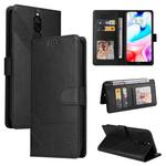 For Xiaomi Redmi 8 GQUTROBE Skin Feel Magnetic Leather Phone Case(Black)