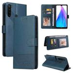 For Xiaomi Redmi Note 8T GQUTROBE Skin Feel Magnetic Leather Phone Case(Blue)