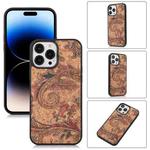 For iPhone 14 Pro Max Folk Customs TPU Phone Case (Pattern 1)