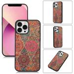 For iPhone 13 Pro Max Folk Customs TPU Phone Case (Pattern 2)