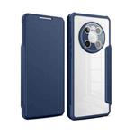 For Huawei Mate 40 Magnetic Flip Leather Phone Case(Blue)