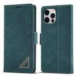 For iPhone 12 / 12 Pro Forwenw Dual-side Buckle Leather Phone Case(Dark Cyan)