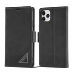 For iPhone 11 Pro Max Forwenw Dual-side Buckle Leather Phone Case (Black)