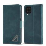 For Samsung Galaxy A12 4G / 5G Forwenw Dual-side Buckle Leather Phone Case(Dark Cyan)