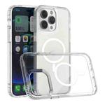 For iPhone 14 Plus MagSafe Magnetic Phone Case For iPhone 14 Pro Max(Transparent)