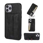 For iPhone 11 PU Leather Card Slot Phone Case (Black)