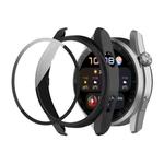 For Huawei Watch3 Pro New PC + Tempered Glass Integrated Protective Watch Case(Black)