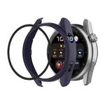 For Huawei Watch3 Pro New PC + Tempered Glass Integrated Protective Watch Case(Midnight Blue)
