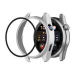 For Huawei Watch3 Pro New PC + Tempered Glass Integrated Protective Watch Case(Silver)
