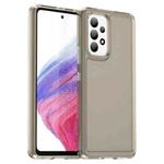 For Samsung Galaxy A53 Candy Series TPU Phone Case(Transparent Grey)