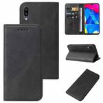 For Samsung Galaxy M10 / A10 Magnetic Closure Leather Phone Case(Black)