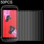 50 PCS 0.26mm 9H 2.5D Tempered Glass Film For Ulefone Power Armor 15