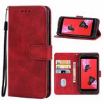 For Ulefone Power Armor 15 Leather Phone Case(Red)