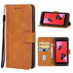 For Ulefone Power Armor 15 Leather Phone Case(Brown)