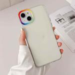 For iPhone 14 Rainbow Phone Case (Transparent)