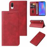 For Huawei Nova 3i Magnetic Closure Leather Phone Case(Red)