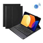 A0N4 Detachable Sheep Pattern TPU Bluetooth Keyboard Tablet Leather Case For Xiaomi Pad 5 Pro 12.4(Black)