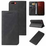 For OPPO A5s Magnetic Closure Leather Phone Case(Black)