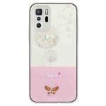 For Xiaomi Poco X3 GT Bronzing Butterfly Flower TPU Phone Case(Dandelions)