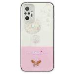 For Xiaomi Redmi Note 10 Pro Max / Note 10 Pro Bronzing Butterfly Flower TPU Phone Case(Dandelions)