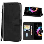 For Motorola Edge 30 Neo Leather Phone Case(Black)