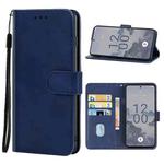 For Nokia X30 Leather Phone Case(Blue)