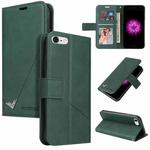 GQUTROBE Right Angle Leather Phone Case For iPhone 6 / 6S(Green)