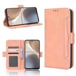 For Motorola Moto G32 Skin Feel Calf Texture Card Slots Leather Phone Case(Pink)