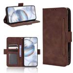 For Cubot X50 Skin Feel Calf Texture Card Slots Leather Phone Case(Brown)