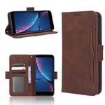 For HotPepper Serrano3 Skin Feel Calf Texture Card Slots Leather Phone Case(Brown)