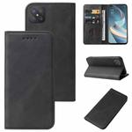 For OPPO Reno4 Z 5G Magnetic Closure Leather Phone Case(Black)