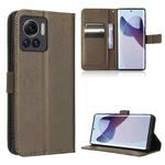 For Motorola Moto X30 Pro 5G / Edge 30 Ultra Diamond Texture Leather Phone Case(Brown)