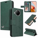 For Xiaomi Mi 10T Lite 5G GQUTROBE Right Angle Leather Phone Case(Green)