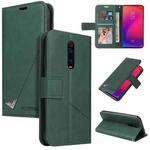 For Xiaomi Redmi K20 GQUTROBE Right Angle Leather Phone Case(Green)