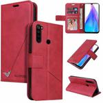 For Xiaomi Redmi Note 8T GQUTROBE Right Angle Leather Phone Case(Red)