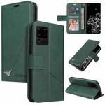 For Huawei P40 Pro GQUTROBE Right Angle Leather Phone Case(Green)