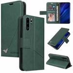 For Huawei P30 Pro GQUTROBE Right Angle Leather Phone Case(Green)