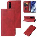 For Xiaomi Mi 9 Pro Magnetic Closure Leather Phone Case(Red)