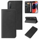 For Xiaomi Mi 10 / Mi 10 Pro Magnetic Closure Leather Phone Case(Black)