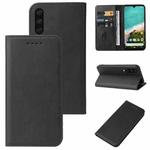 For Xiaomi Mi A3 Magnetic Closure Leather Phone Case(Black)