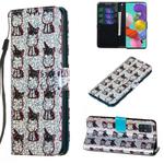 For Galaxy A41 Glitter Pattern Leather Case With Left And Right With Bracket & Card slot & Wallet & Lanyard(Little Unicorn)