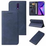 For OPPO K3 Magnetic Closure Leather Phone Case(Blue)