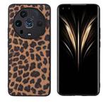 For Honor Magic4 Ultimate Leather Back Phone Case(Leopard Print)