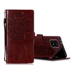 For Galaxy S10 Lite / A91 / M80s Dream Catcher Embossed Pattern Horizontal Flip Leather Case with Stand & Card Slots & Wallet Function(Red)