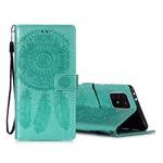 For Galaxy S10 Lite / A91 / M80s Dream Catcher Embossed Pattern Horizontal Flip Leather Case with Stand & Card Slots & Wallet Function(Green)